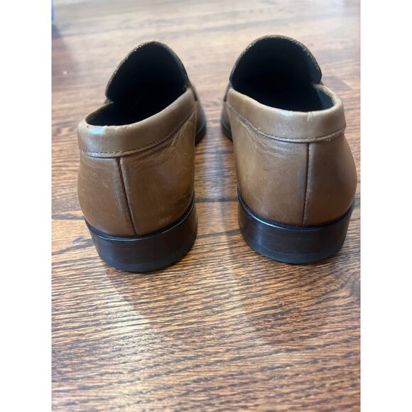 To Boot New York Adam Derrick Brown Leather Loafers Men’s Size 8.5 Italy main image 7
